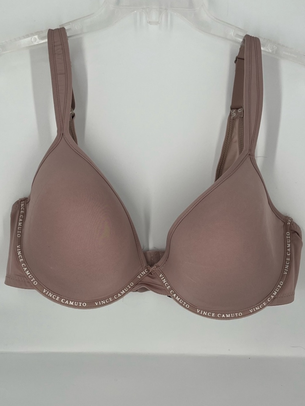 Vince Camuto Mauve Molded T-Shirt Bra sz 42 D